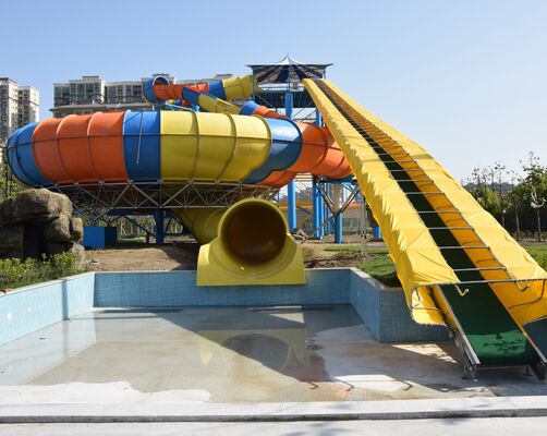 Goede prijs Water amusement Super Bowl glijbaan 12-18m Hoogte Corrosiebestendig online