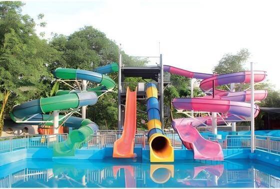 Guter Preis Spiral-Wasserpark Wasserrutsche im Swimmingpool Online