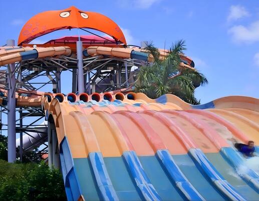 Good price Water Park PVC Octopus Water Slide 8-15m Height Waterproof online