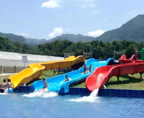 Buen precio Parent Child Combination Parque acuático Deslizamiento 1m / 1.2m / 3m Ancho del paracaídas en línea