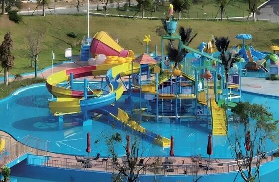 Goede prijs Aqua Village Waterglijbaan Huis slijtvast Op maat gemaakt voor volwassenen online