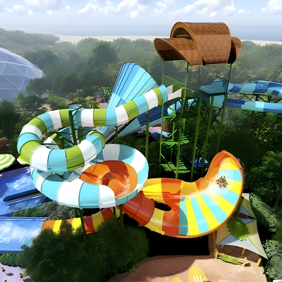 Хорошая цена Водный парк Sky Spin Водный горка Вортекс Bowl Гигантская волна Структура стены 15-20 м онлайн