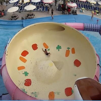 Καλή τιμή Πάρκο νερού Γίγαντας Beast Bowl νερορρίφο νερού Ρολάρο 15m σε απευθείας σύνδεση