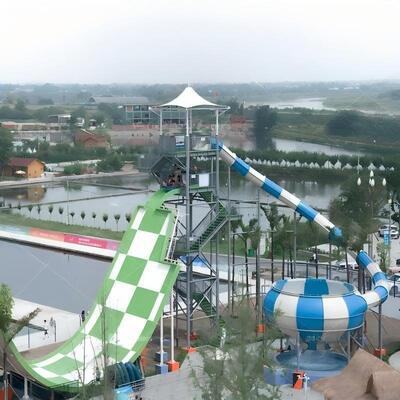 Bom preço Parque aquático de reservatório de vórtice resistente à corrosão de 15 m de altura on-line