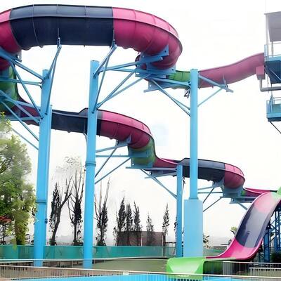 Bom preço Rafting em família Slide Parque aquático Slide aquático Espiral 15-20m de altura on-line