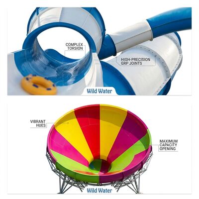 Good price 10M Tropical Paradise Kids Multi-Lane Water Park Water Slide online