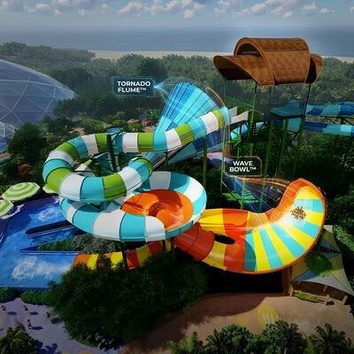 Good price Constrictor Water Slide 15M — Alpine Mountain Style Backyard Luxury Pool online